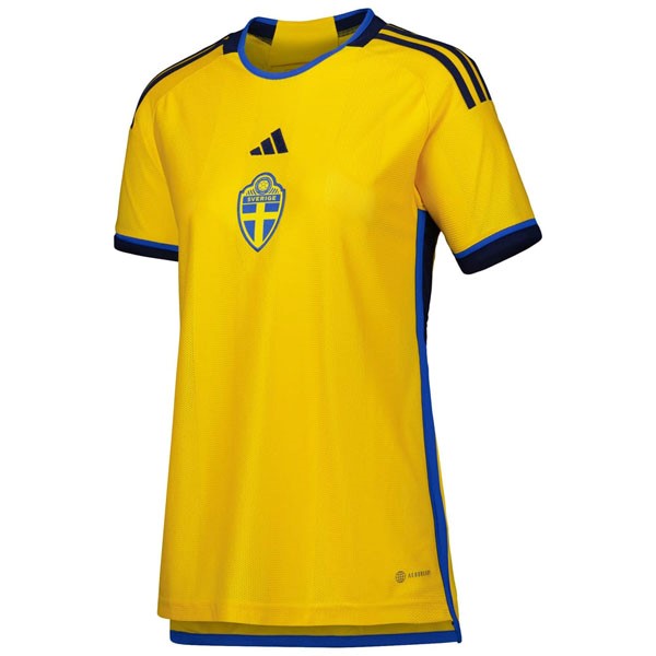 Camiseta Suecia Primera Equipación Mujer 2022/2023